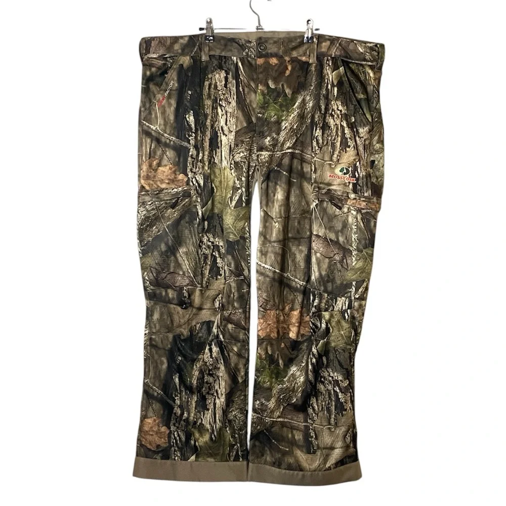 Mossy Oak Mens Performance Camo Hunting Pants Mens 3XL 48-50 Scent Factor TP114